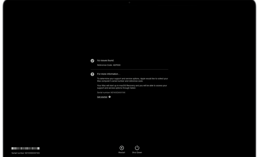 Run a Diagnostic Test