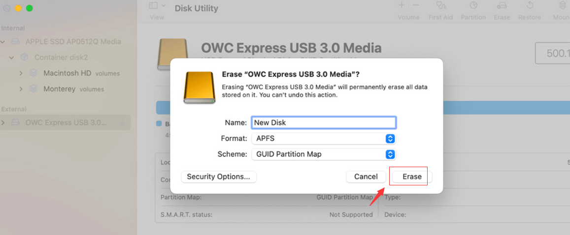 fix Samsung Portable SSD T9 read-only on Mac