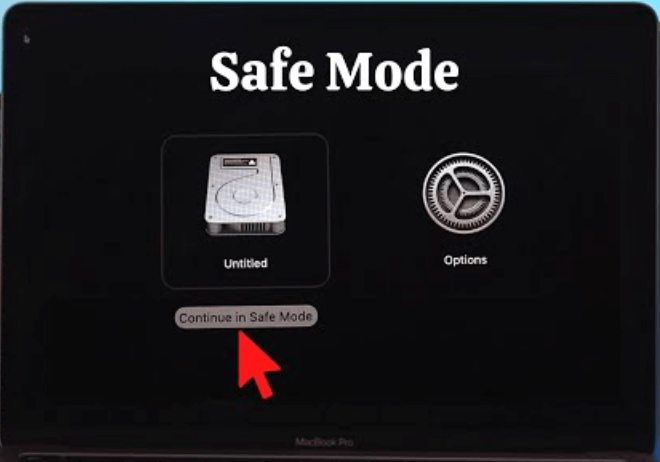 Start your Mac in Safe Mode