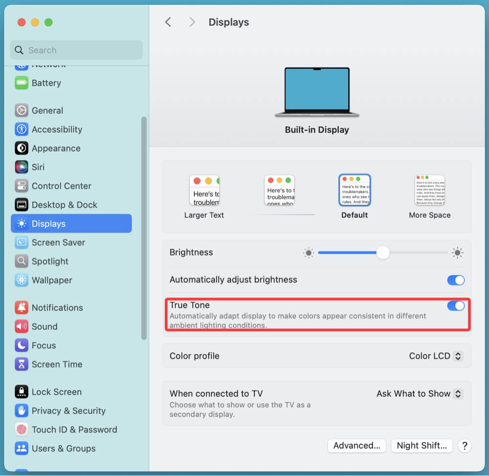 MacBook screen flickering