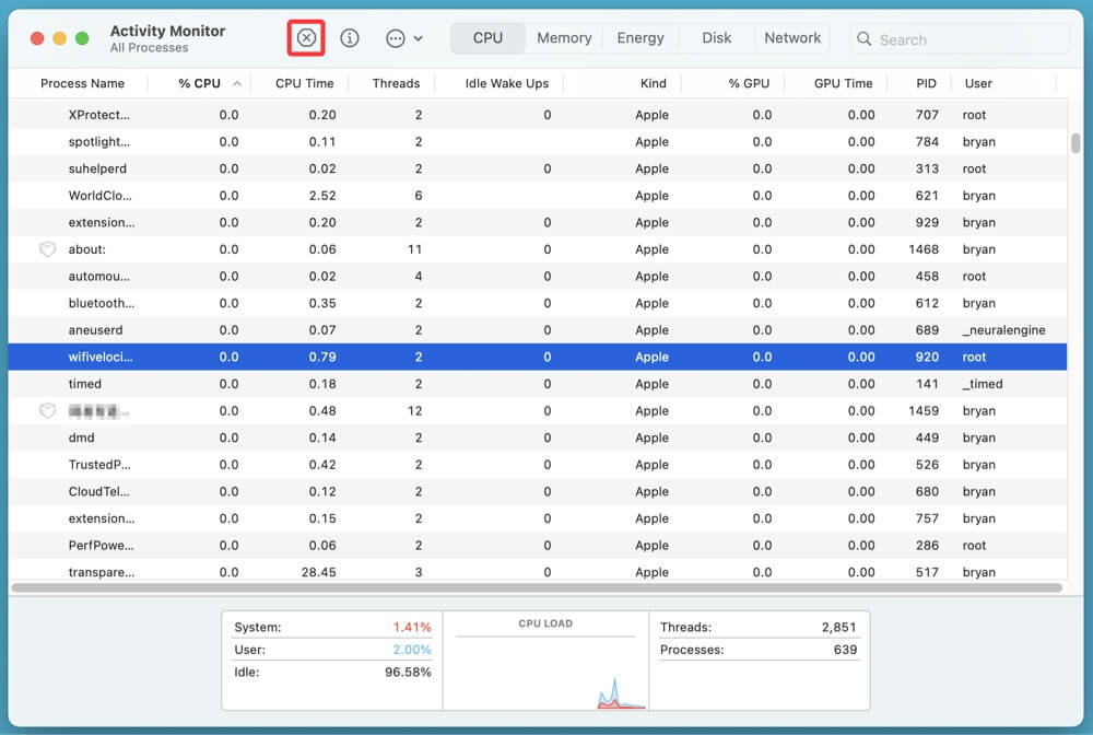 MacBook screen flickering