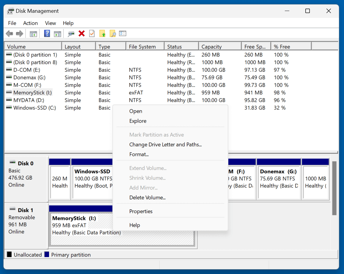 Fix Memory Stick Not Showing Up on Windows Without Losing Data