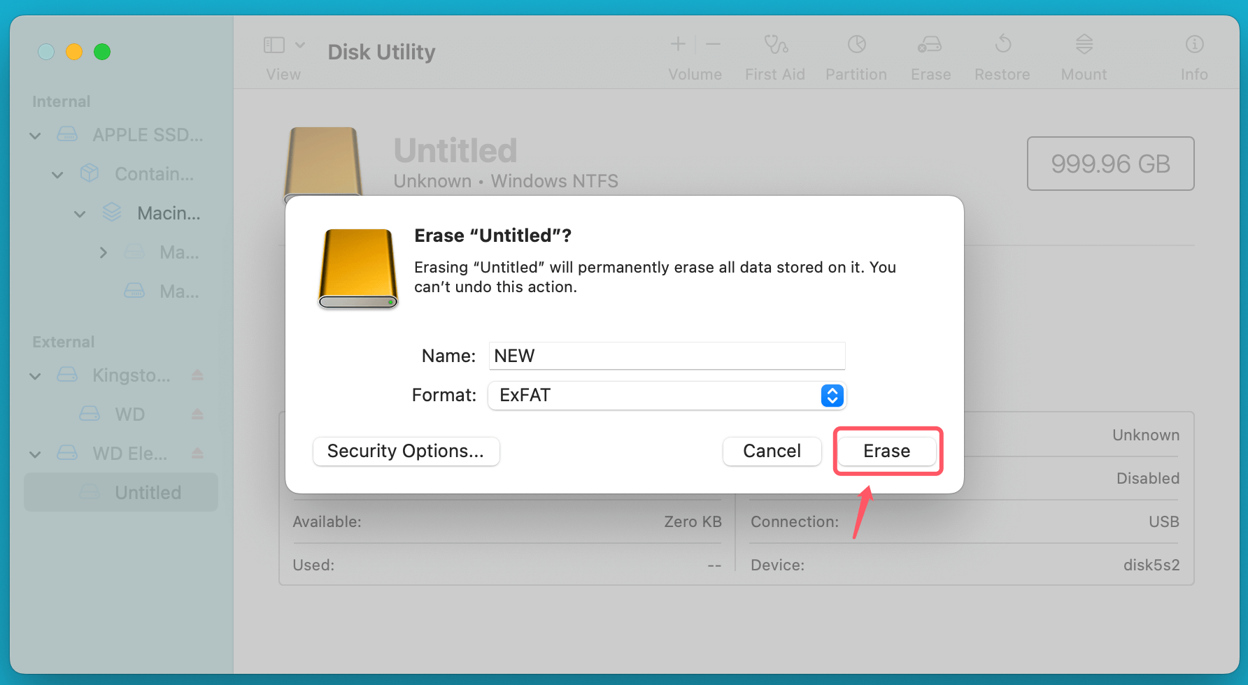 NTFS drives are not recognized by Mac