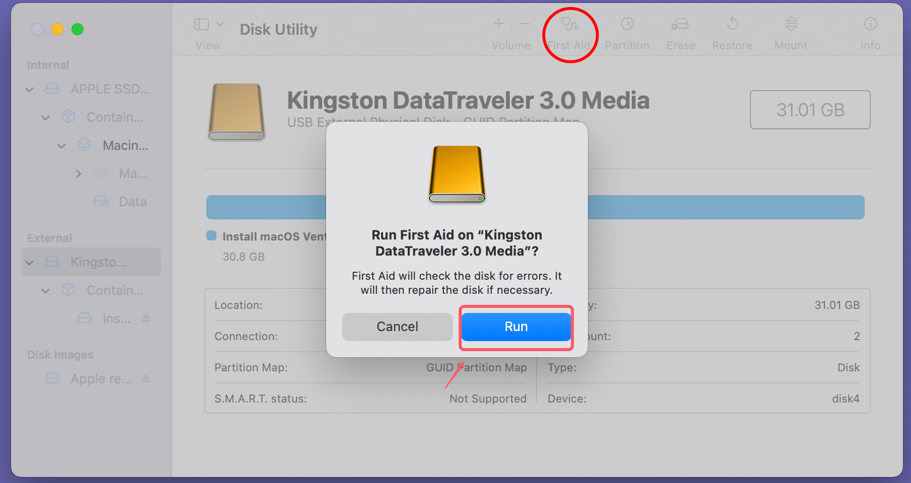 fix RAW drives on a Mac