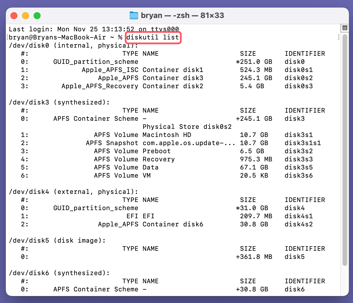 fix RAW drives on a Mac