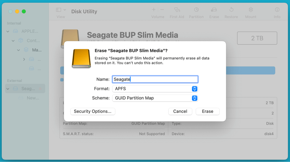 Fix Seagate External Hard Drive Not Mounting on Mac