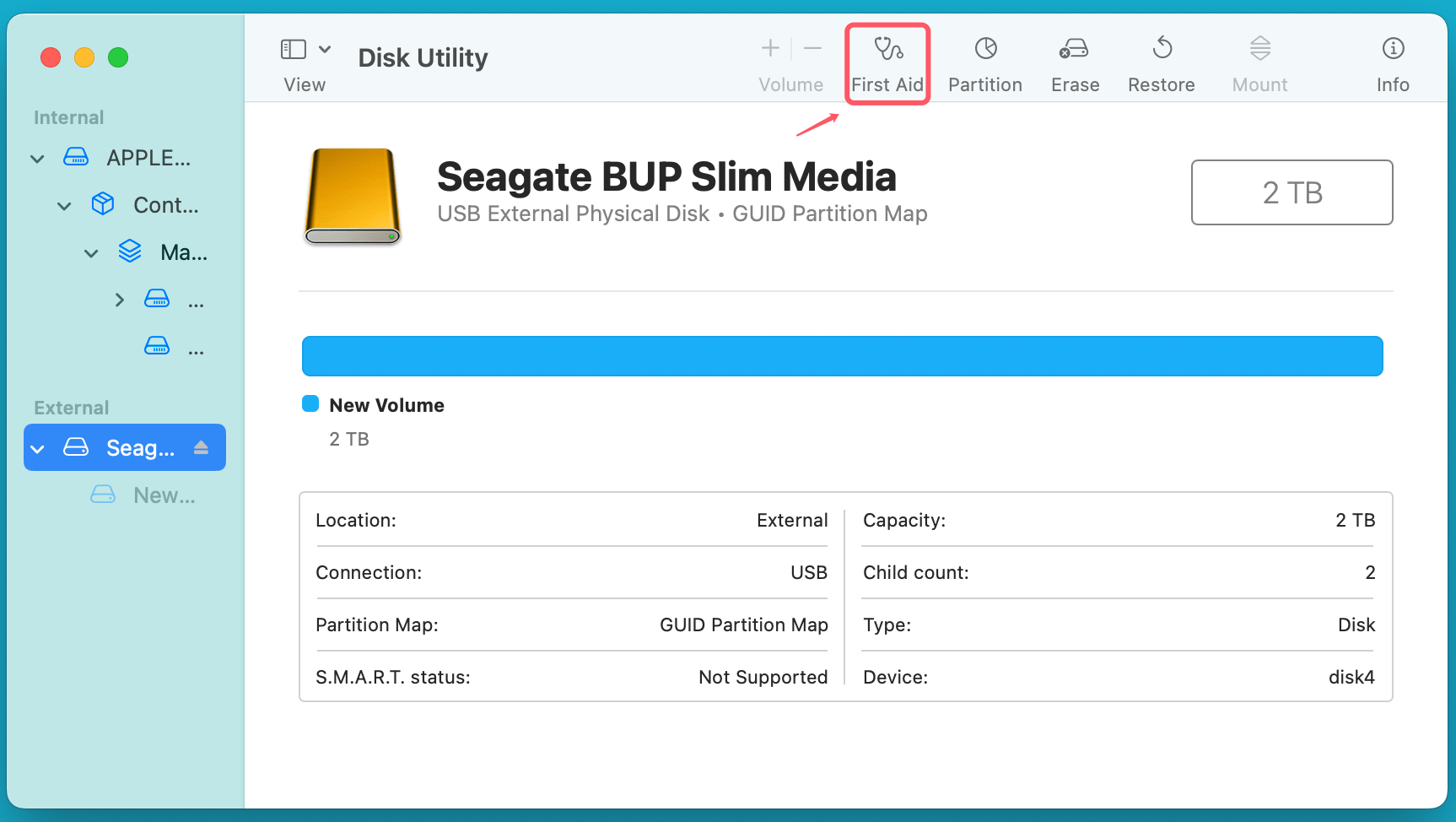 Fix Seagate External Hard Drive Not Mounting on Mac