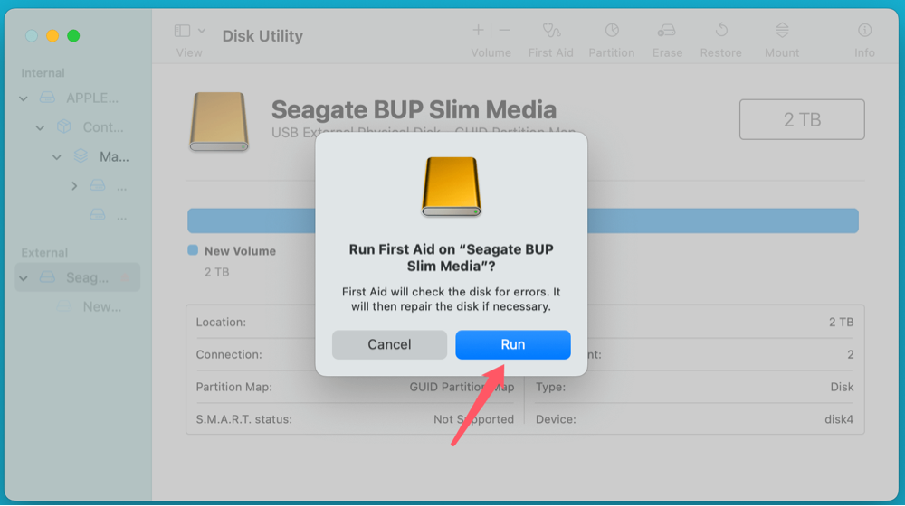 Fix Seagate External Hard Drive Not Mounting on Mac