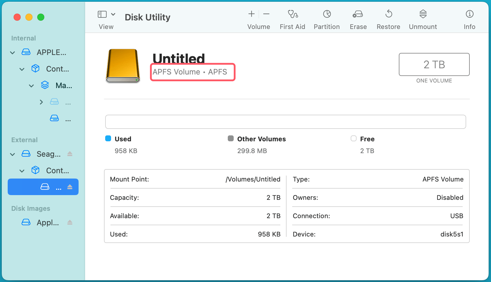 Mac may fail to detect your Seagate external hard drive