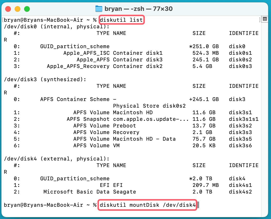 Seagate One Touch external hard drive not working on Mac