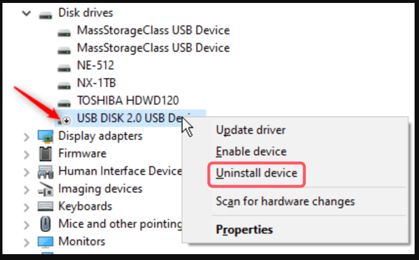SSD not showing up on Windows 10