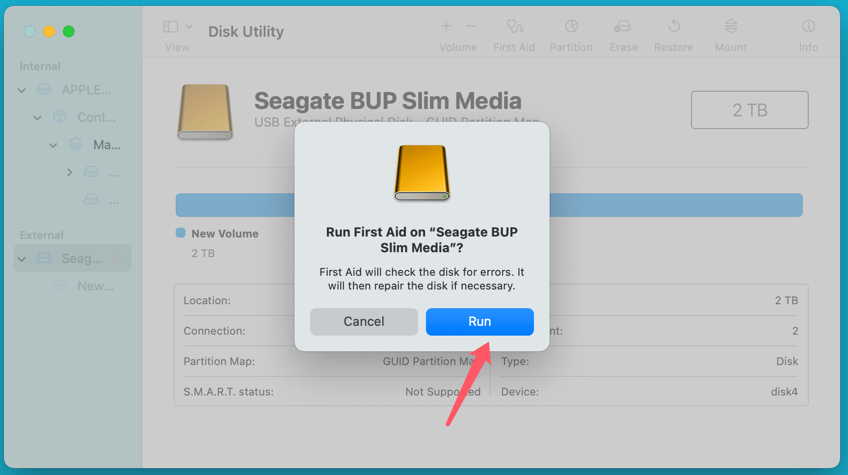 Fix Unreadable Seagate External Hard Drive on Mac Without Losing Data