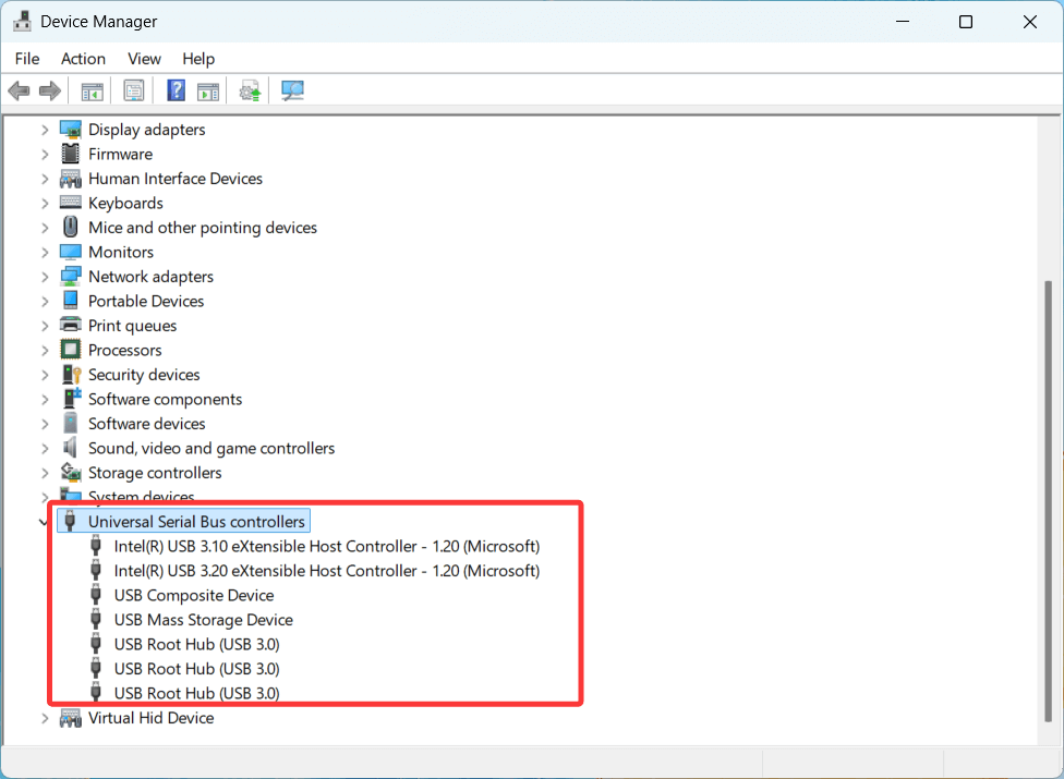 USB port might not work on a Windows laptop or desktop