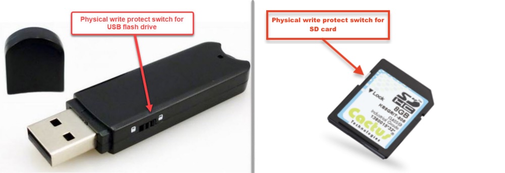 fix 'The disk is write protected' in Windows