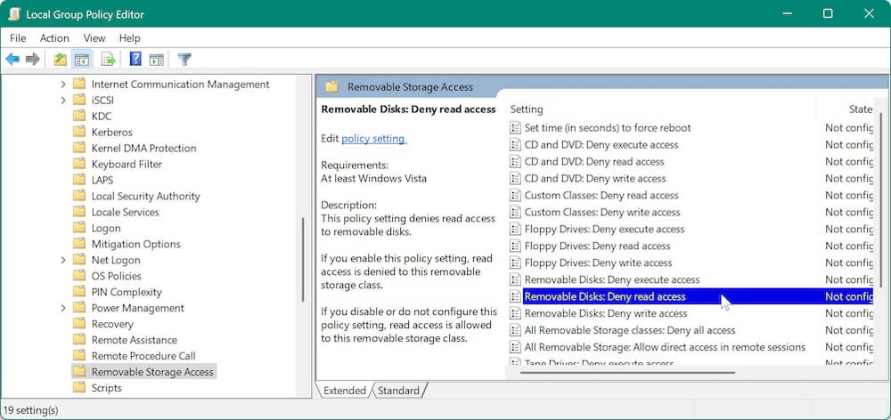 fix 'The disk is write protected' in Windows