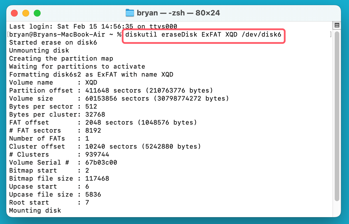 Fix XQD Card Not Showing Up or Not Mounting on Mac