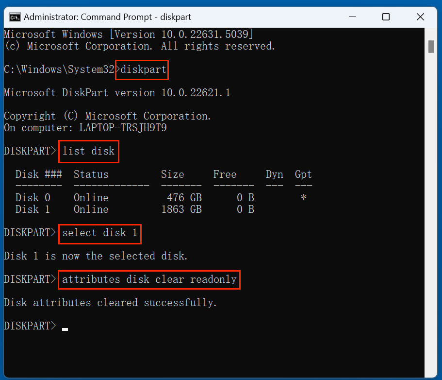 Format a Drive to exFAT by Using CMD