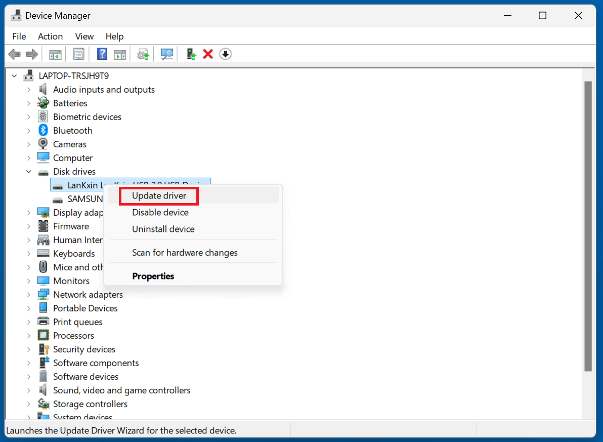 Formatting a drive using Command Prompt