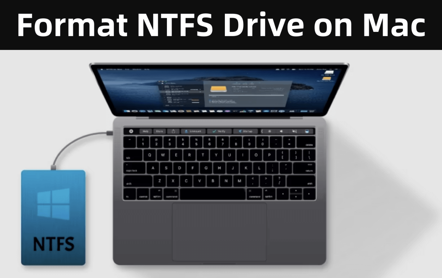 Format an NTFS Drive to APFS, HFS+, ExFAT, or FAT32 on Mac