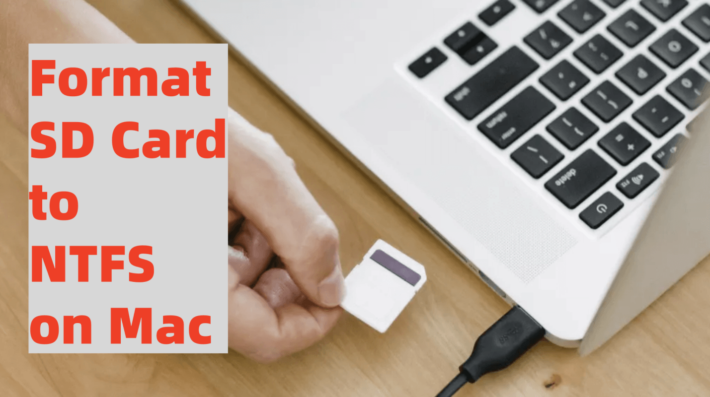 formatting an SD card to NTFS on a Mac