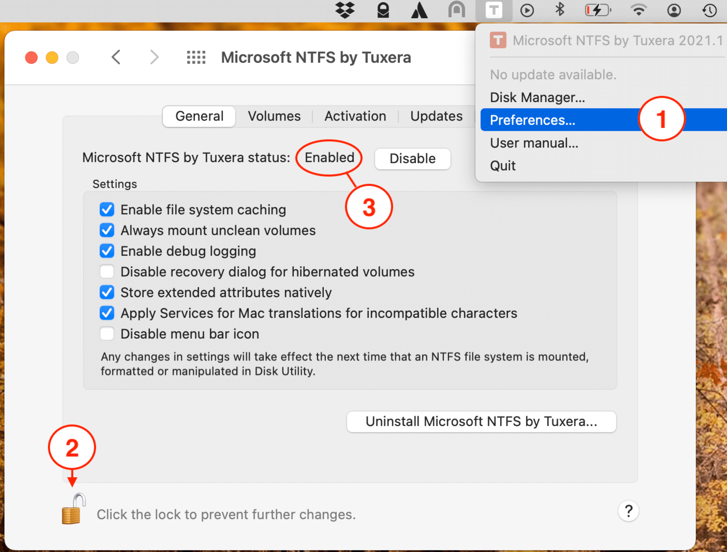 formatting an SD card to NTFS on a Mac