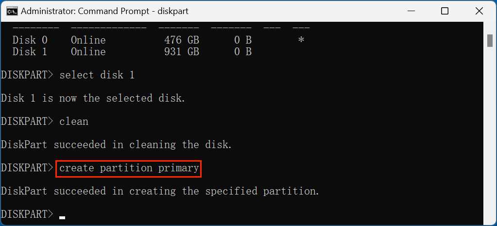 format an SD card using CMD