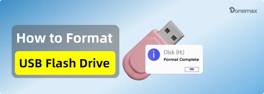 format USB flash drive