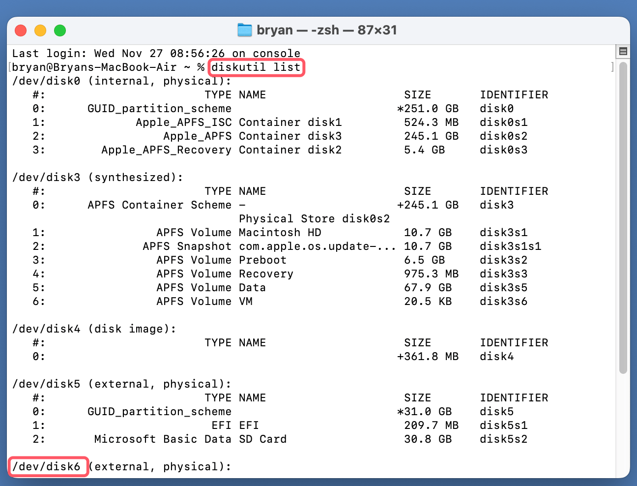 formatting a Seagate or WD external hard drive to NTFS on macOS