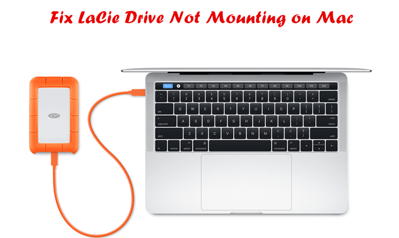 LaCie drive not mounting on Mac