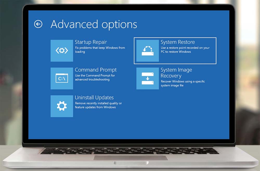 Perform a System Restore