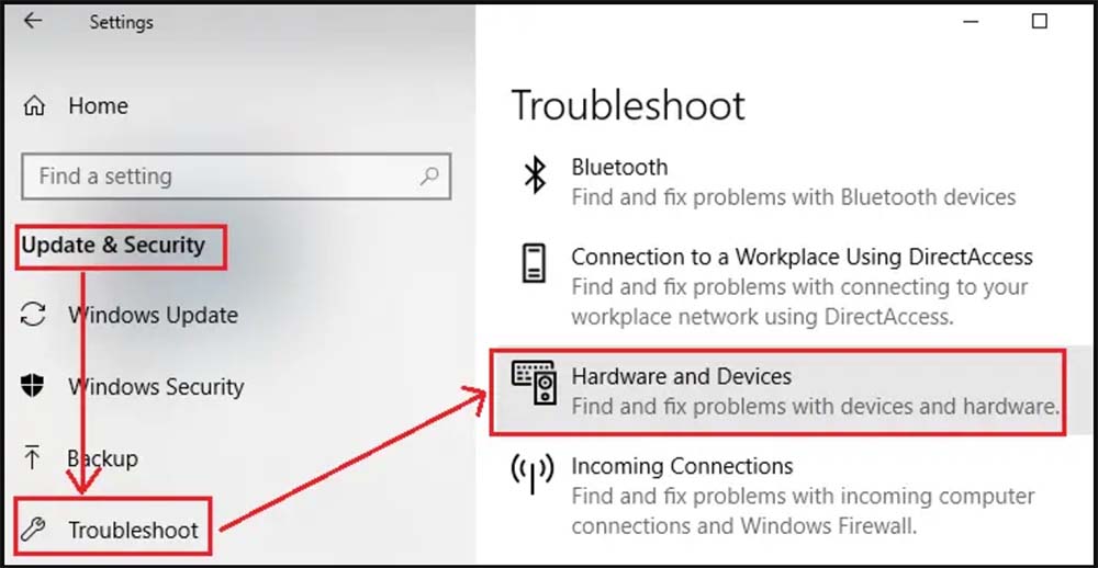 How to Run the Troubleshooter (Windows)