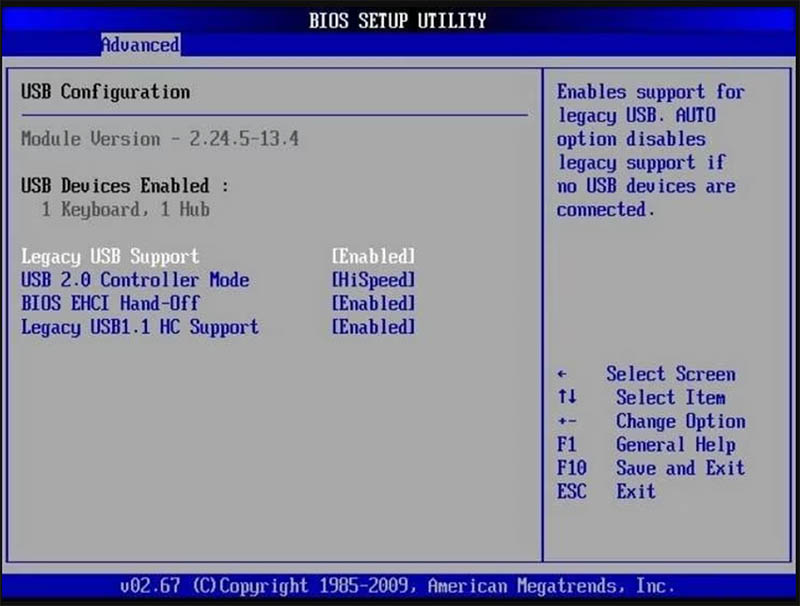 Check the BIOS/UEFI Settings
