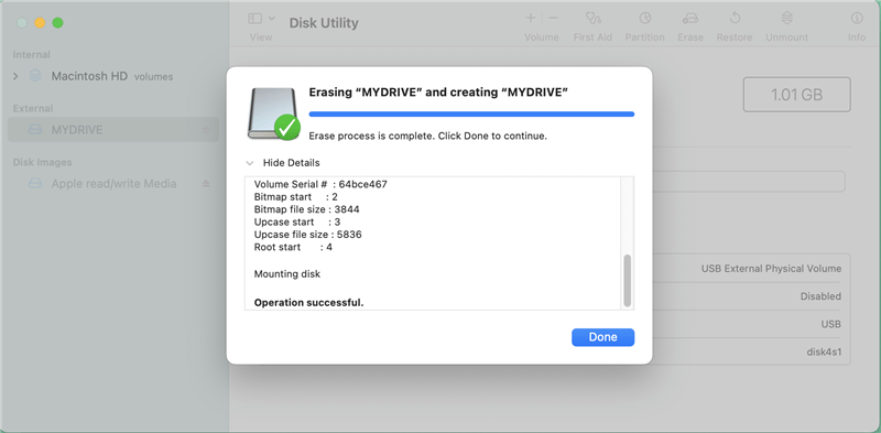 format Lexar SSD for Mac