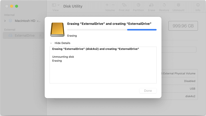 format Samsung Portable SSD X5