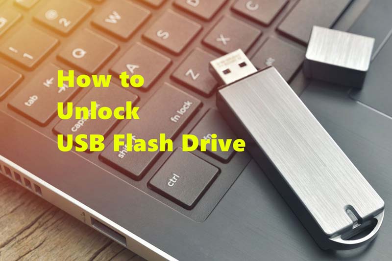 unlock USB flash drive
