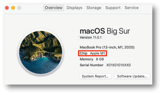 How to Find If My Mac Is An Intel-based Mac or Apple silicon Mac