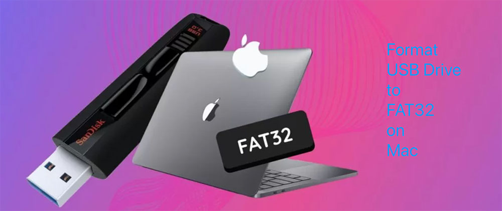 format a USB drive to FAT32 on Mac