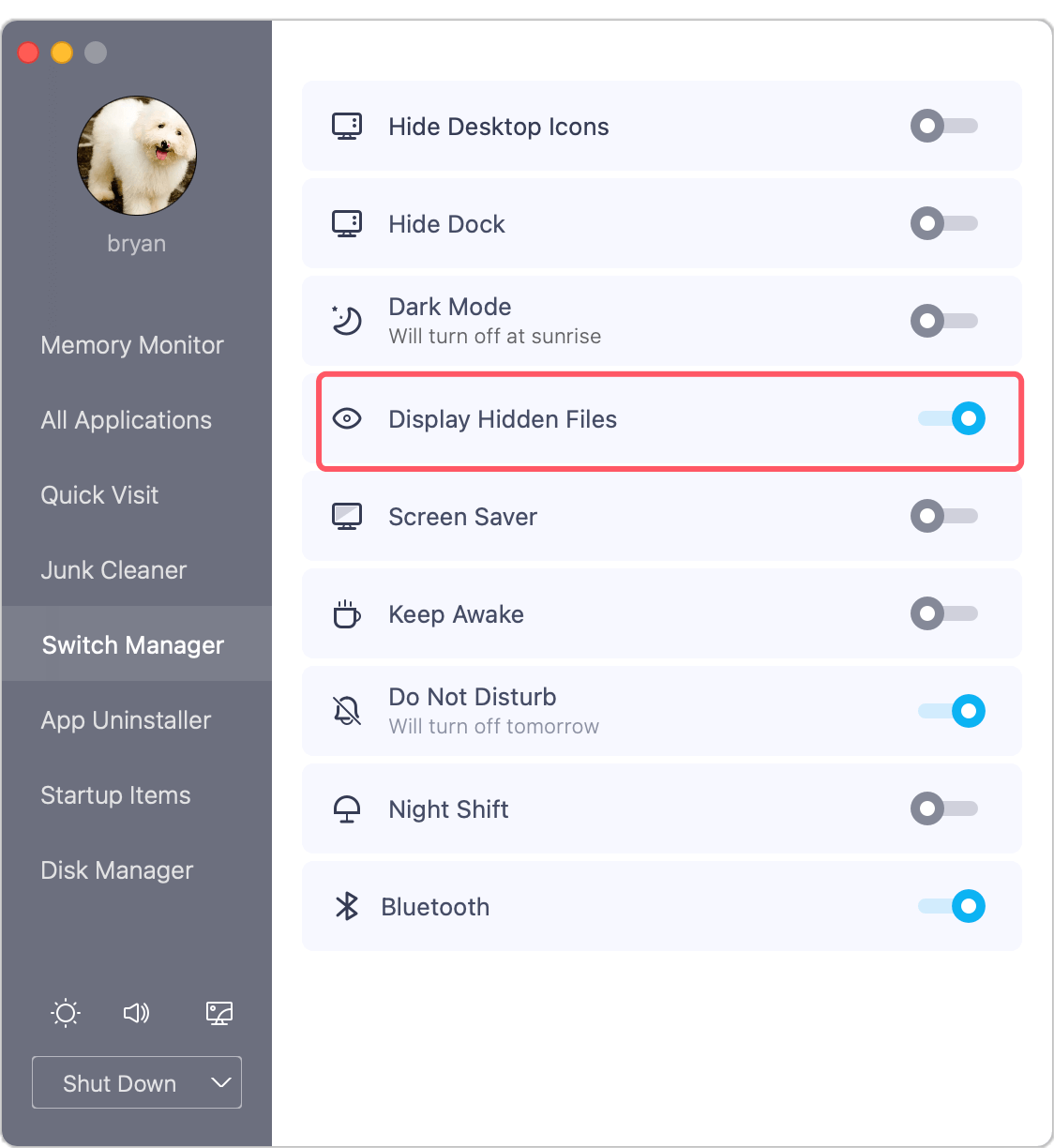 Unhide Files on USB Flash Drive on Mac with DMmenu