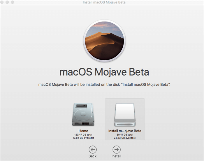 download mac update to external hard drive