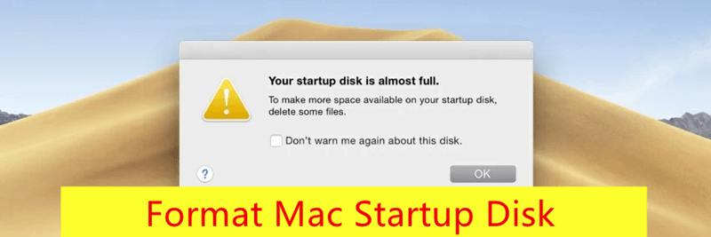 How to Erase and Format Startup Disk on Mac