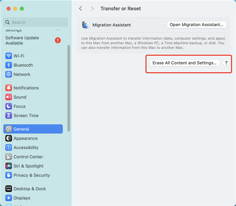 wipe everything from a MacBook Air with Apple silicon