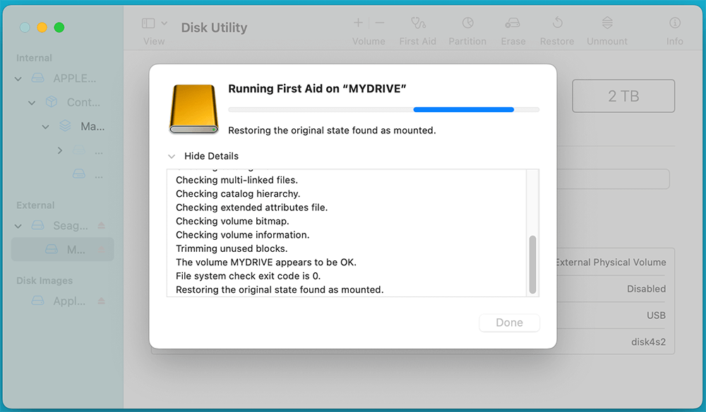 Wait for the Scan to Complete
