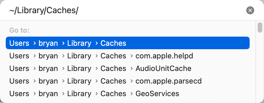 Recovering from Application Cache