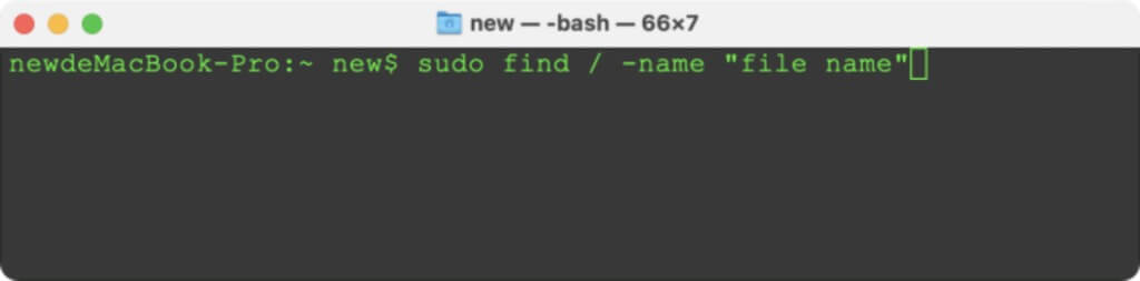 recover deleted files with terminal