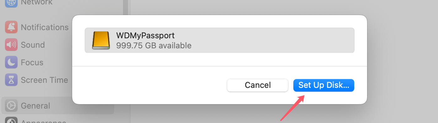 clone Mac data to WD My Passport drive
