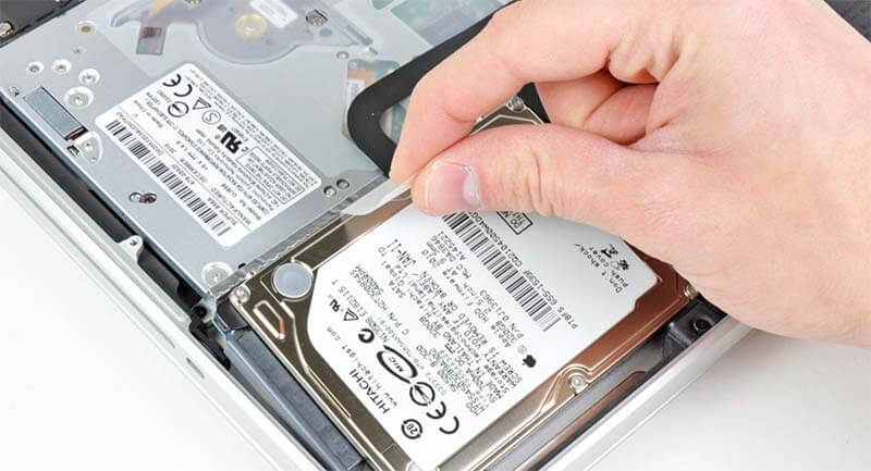 replace old SSD with new SSD on Mac