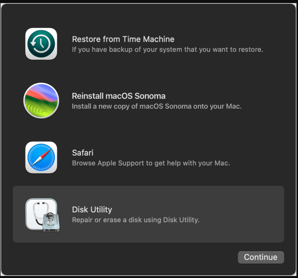 Mac fails to boot