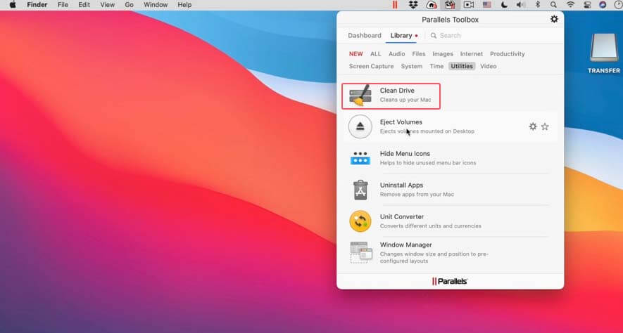 Parallels Toolbox