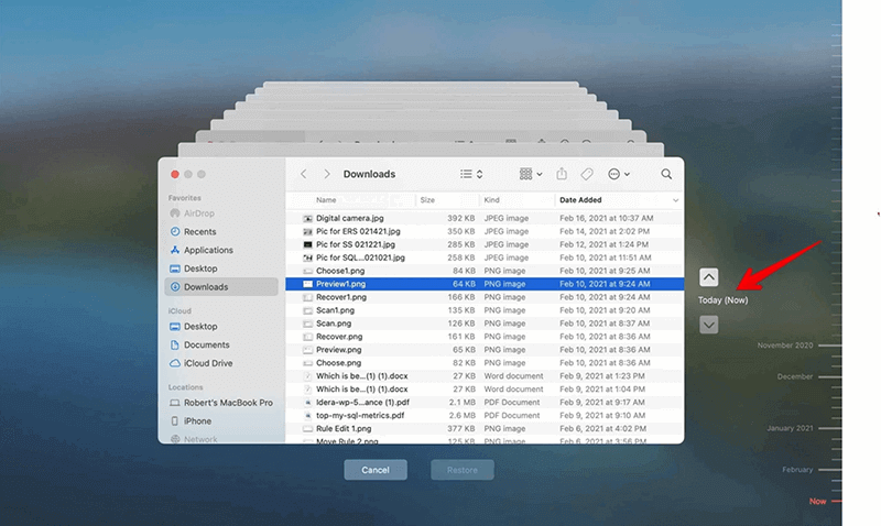 How to Restore Files with Time Machine