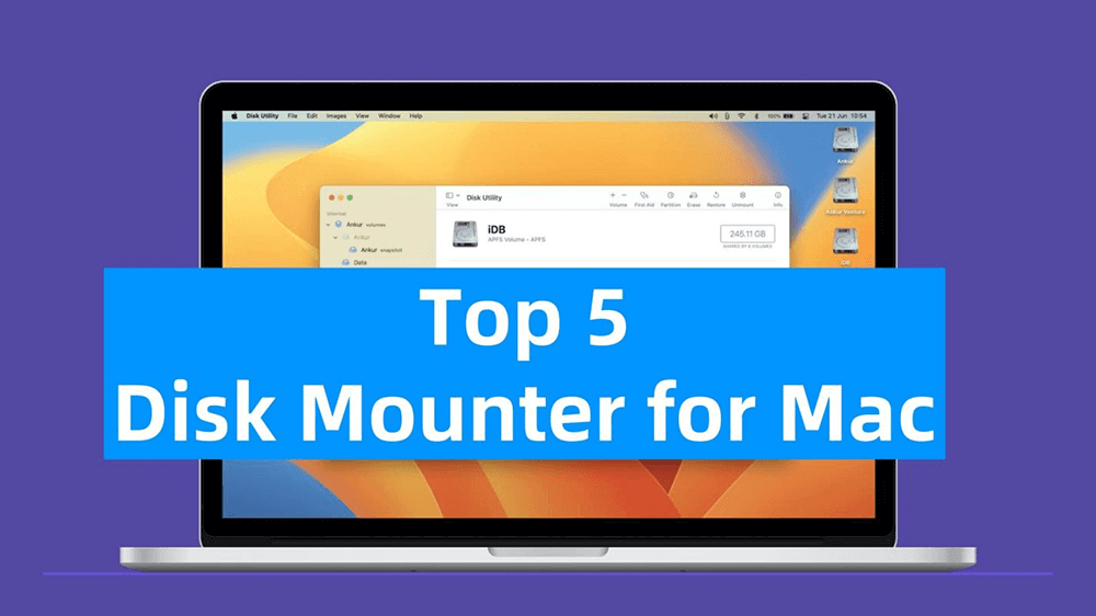 Best 5 Disk Mounter for Mac: Mount NTFS/APFS/ExFAT/HFS+ Drives on Mac